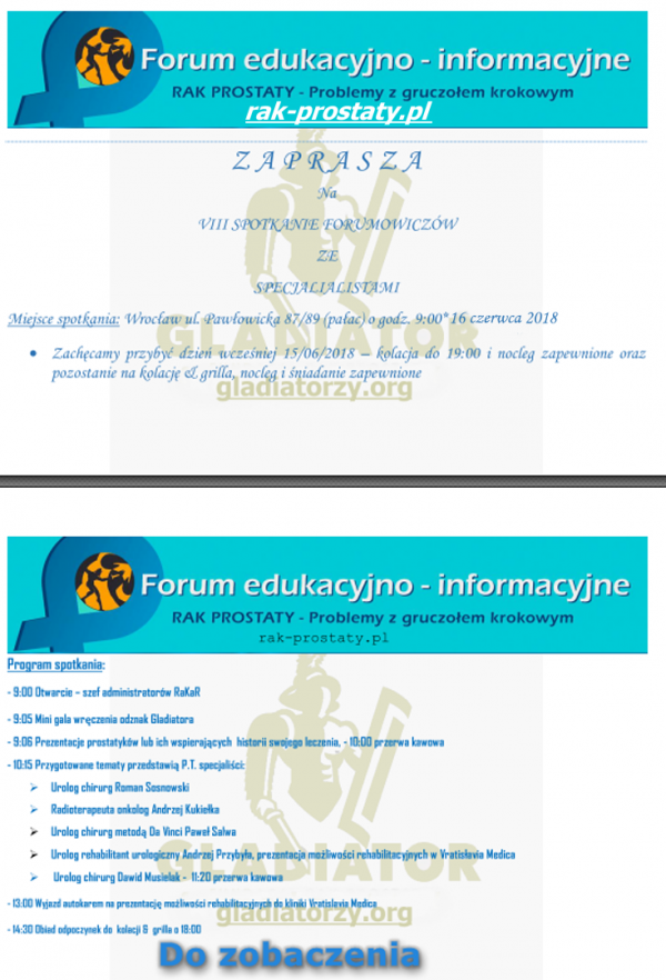 Zaproszenie na VIII Spotkanie do zobaczenia5